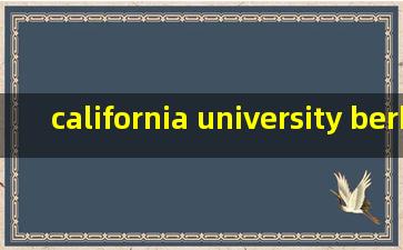 california university berkeley